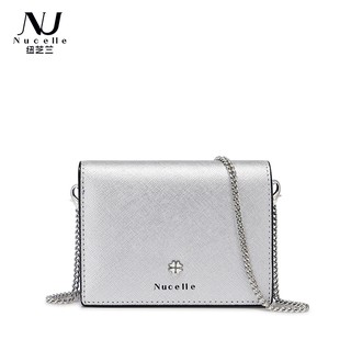Ví nữ NUCELLE 070692-19 (BẠC) Tặng kèm nhẫn ESME (MÀU NGẪU NHIÊN)