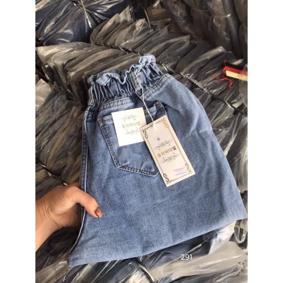 quần jean baggy cạp chun | BigBuy360 - bigbuy360.vn