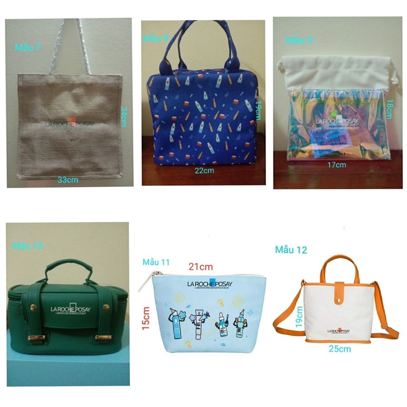 Túi vải tote, túi canvas, túi cói, hộp đựng mỹ phẩm  các hãng