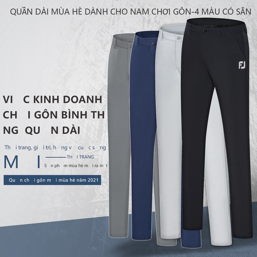FJ Quần Thể Thao Chơi Golf Mỏng Co Giãn Thoáng Khí Nhanh Khô Cho Nam11520