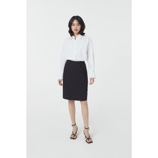 TheBlueTshirt - 9 to 5 Power Skirt - Chân Váy Bút Chì Xanh Dương