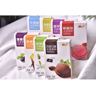 Bột làm kem tươi cho các bé ngày hè