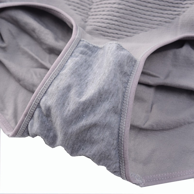 Quần lót cotton không đường may lưng cao phong cách Nhật Bản