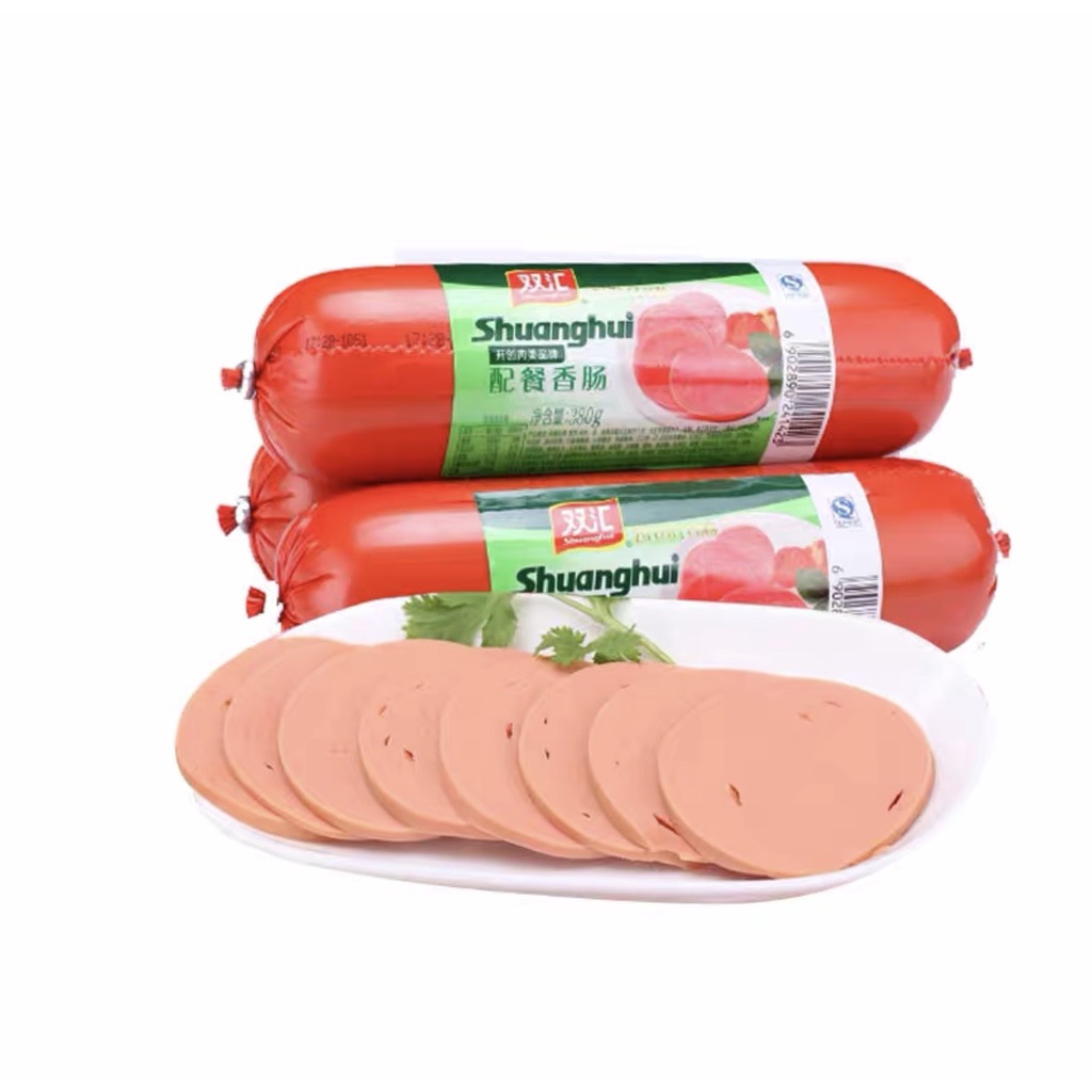 XÚC XÍCH SIÊU TO KHỔNG LỒ SHUANGHUI xúc xích lạp xưởng tê cay ăn là mê