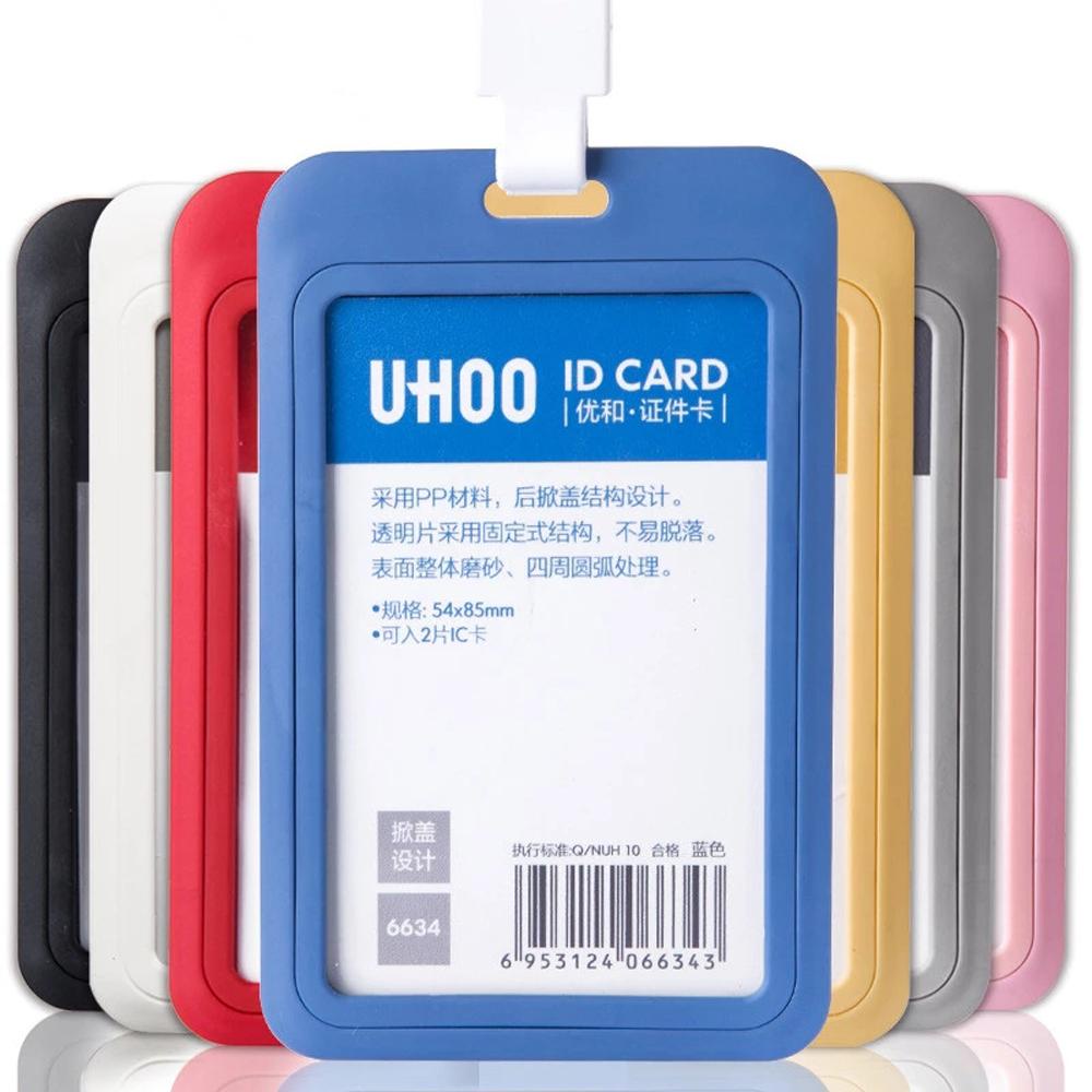 Ví Đựng Thẻ Tên / Thẻ ID Có Khóa Thu Gọn Tiện Dụng Ốp