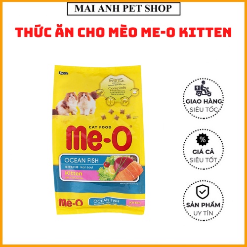 Thức ăn hạt cho mèo Me-0 dành cho mèo con, mèo lớn