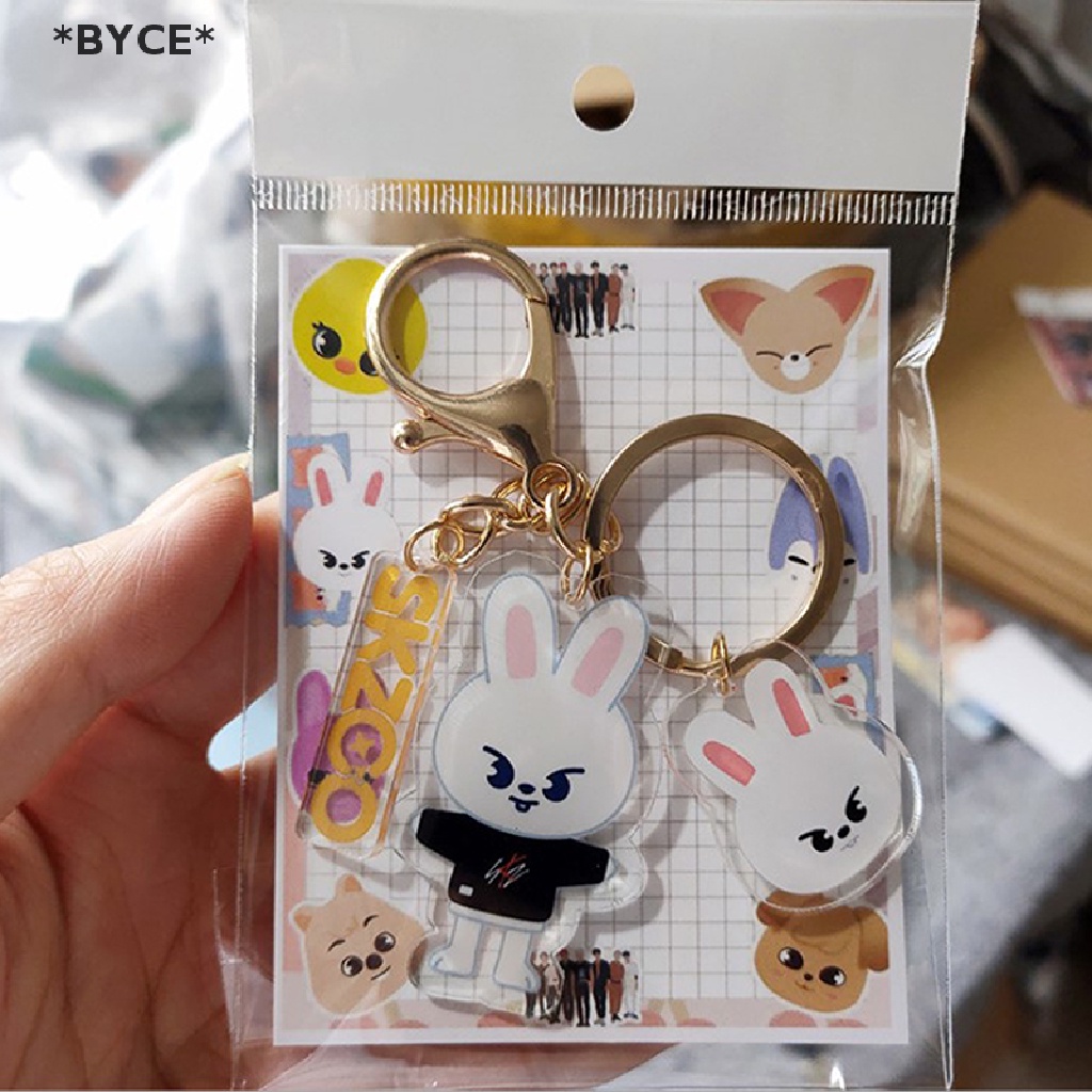 [BYCE] Móc Khóa Hoạt Hình Stray Kids SKZOO Bằng Acrylic Chất Lượng Cao [Hot]