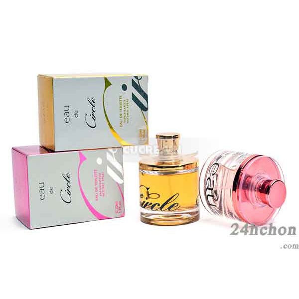 Chai nước hoa Circle nắp xoay 60ml