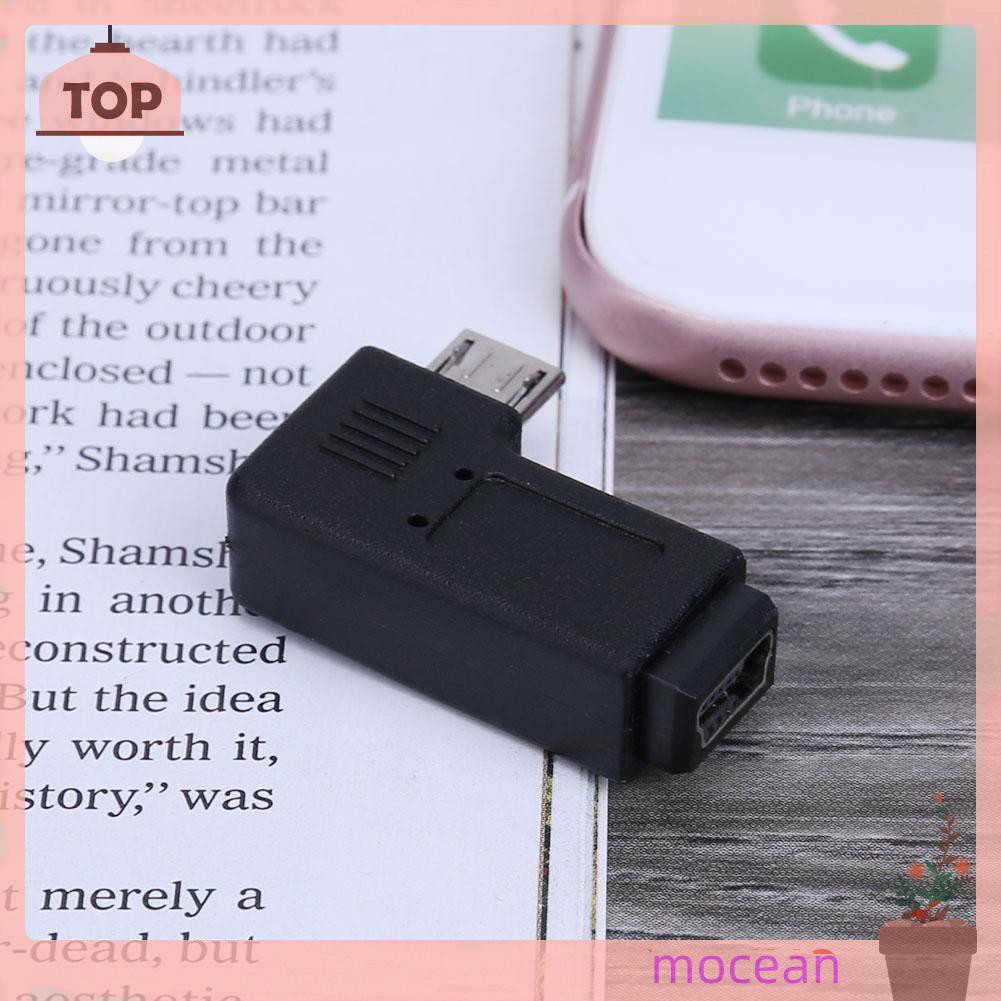 Mocean Đầu Chuyển Đổi Mini Usb Female Sang Micro Usb Male 90 Độ