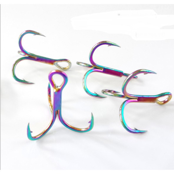 Lưỡi câu lure - móc câu 3 tiêu câu cá lóc siêu cứng