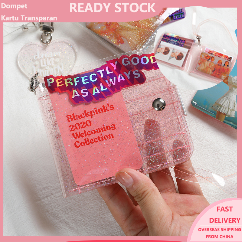 Ví cầm tay thiết kế trong suốt xinh xắn cho nữ | BigBuy360 - bigbuy360.vn