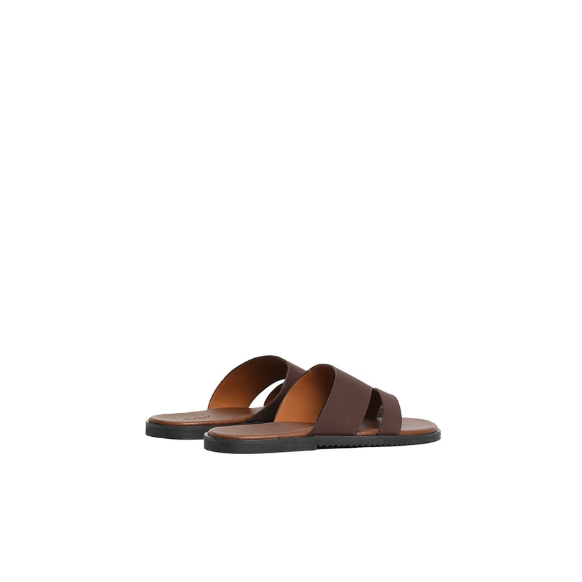 GAW dép Rio Slides Brown Code G218N