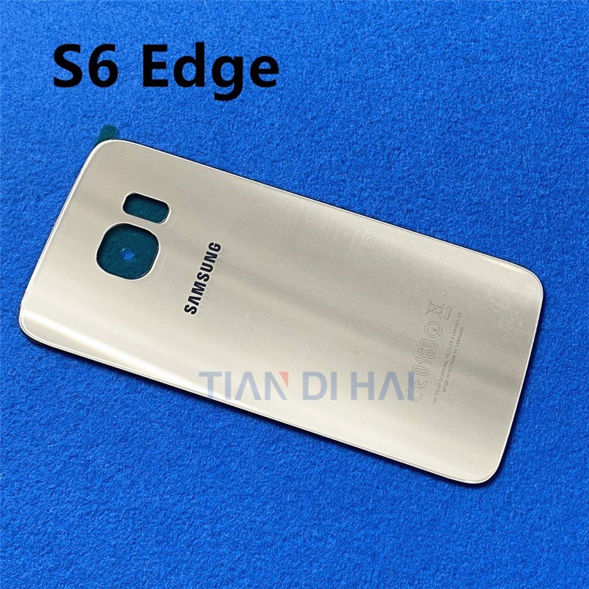 Nắp Lưng Điện Thoại Bằng Kính Thay Thế Chuyên Dụng Cho Samsung Galaxy S6 Edge G925 S6 G920 S6 Edge Plus S6 + G928 Ốp