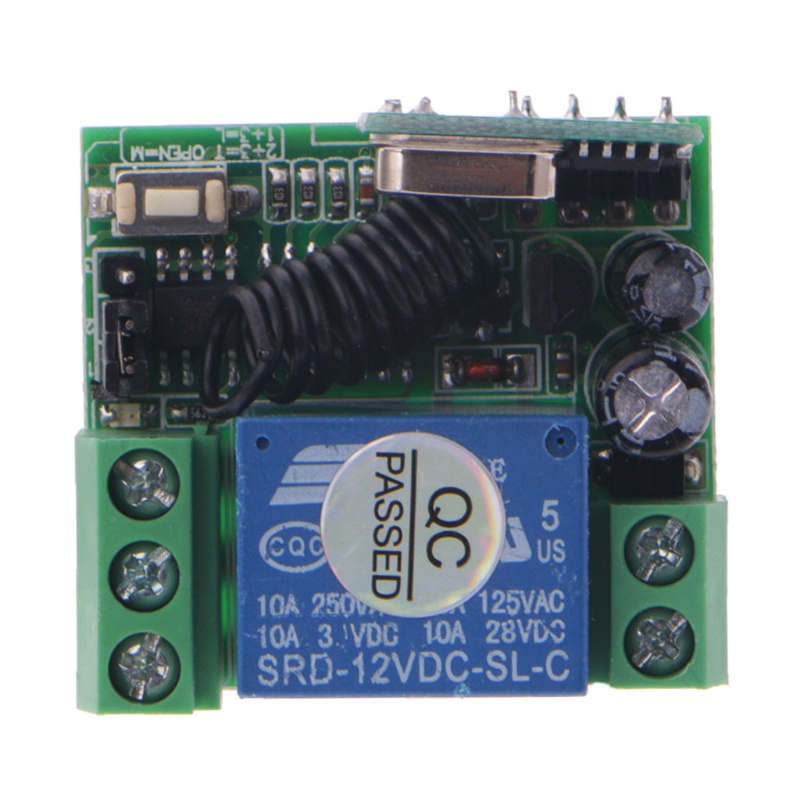 Bộ Công Tắc Điều Khiển Từ Xa 10A 1CH Chất Lượng Cao