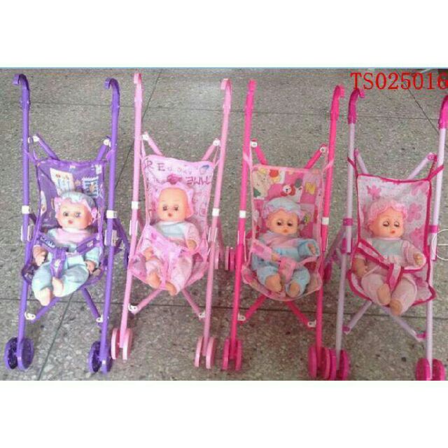 Xe đẩy búp bê cho bé