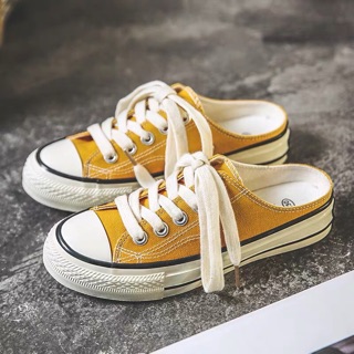 Nữ. Sneaker đạp gót, giày đạp gót, giày lười