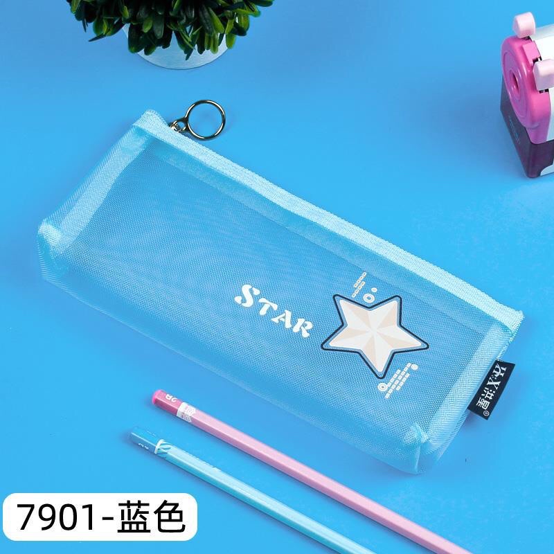 Túi lưới đựng bút full hộp cao cấp 20*10cm
