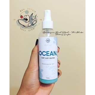 OCEAN - Xịt dưỡng Protein 🎁cột tóc hoa cúc