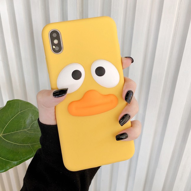 Xiaomi Mi Max 2 3 Pocophone F1 A1 A2 A3 Note 3 10 Mi 6 8 9 SE Mi8 Lite Play Mi 10 9 9T Pro Phone Case Cartoon Duck Soft Back Cover