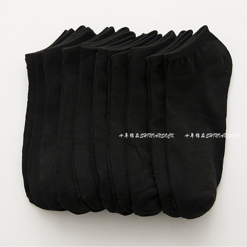 Thời trang hàn quốc tất lười/tất ngắn cotton nam nữ