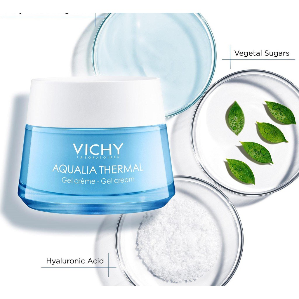 VICHY - Kem dưỡng da Aqualia Thermal Rehydrating Cream Gel 15ml