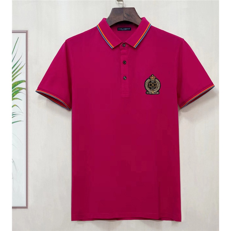 Áo Thun POLO Ngắn Tay Thêu Chữ D0LCE & GABBA 2022
