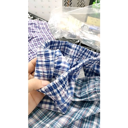 Quần Ngủ Mặc Nhà Nam W&W Cạp Chun, Chất Liệu Cotton Nhẹ Mát, Quần Đùi Nam Thấm Hút Mồ Hôi Không Bai Xù, Cắn Chỉ SHORT03