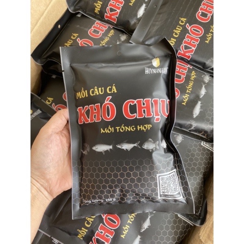 COMBO 5 GÓI MỒI CÂU KHÓ CHỊU ĐEN