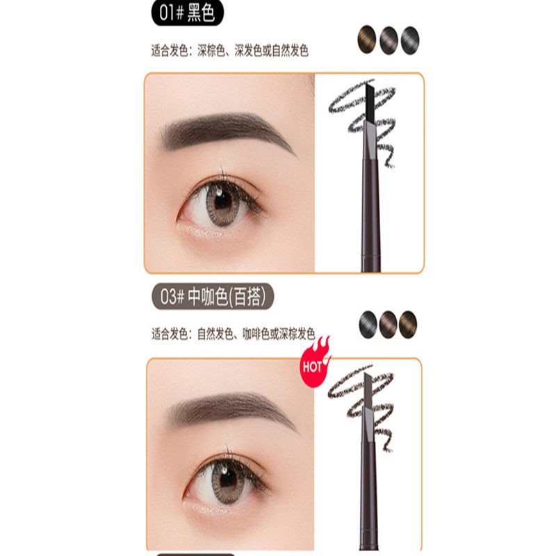(hàng Mới Về) Chì Kẻ Lông Mày Hai Đầu Không Thấm Nước Và Mồ Hôi | BigBuy360 - bigbuy360.vn