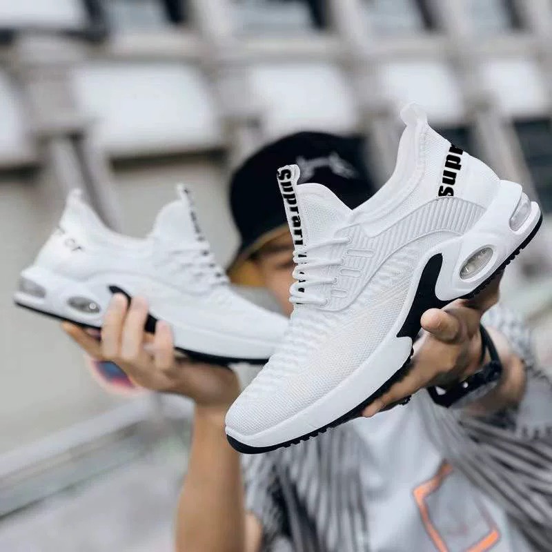 Giày Thể Thao Nam Sneaker Đệm Khí Supramett (Pllayyboyy)