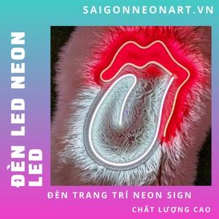 Đèn trang trí led neon sign hình ROLLINGS STONES