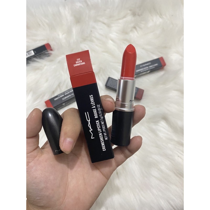 SON MAC - 232 DOZEN CARNATIONS 💋 đỏ cam