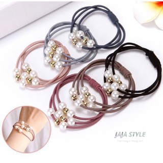 Dây buộc tóc Handmade CT02 5.0cm. Dây Cột Tóc Nữ Dễ Thương, Chất Thun Co Giãn Không Làm Đau Tóc
