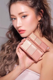 PHẤN BẮT SÁNG HIGHLIGHT + MÁ HỒNG 3CE STROBING SKIN PALETTE