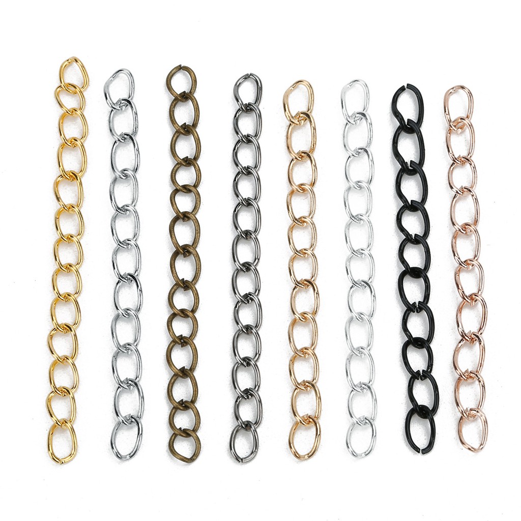 Set 100 Dây Xích Nối Dài Handmade DIY Có Thể Điều Chỉnh
