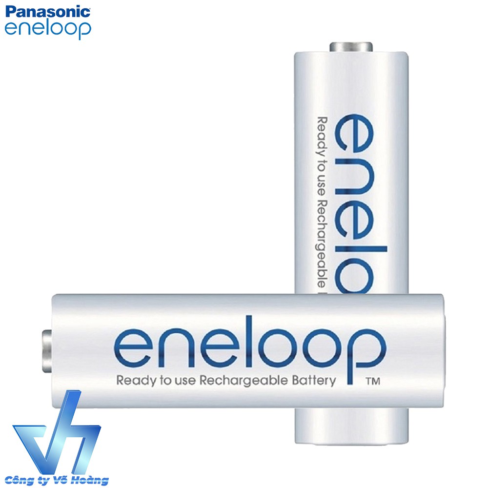 Bộ 4 pin sạc AA Panasonic Eneloop 2000mAh (Trắng)