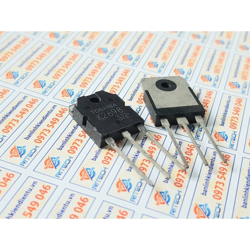 K2698 2SK2698 2698 Mosfet Kênh-N 15A/500V TO-3P