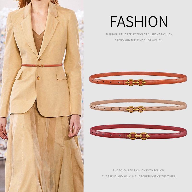 Thắt Lưng Da Thiết Kế Hợp Thời Trang Cho Nữ