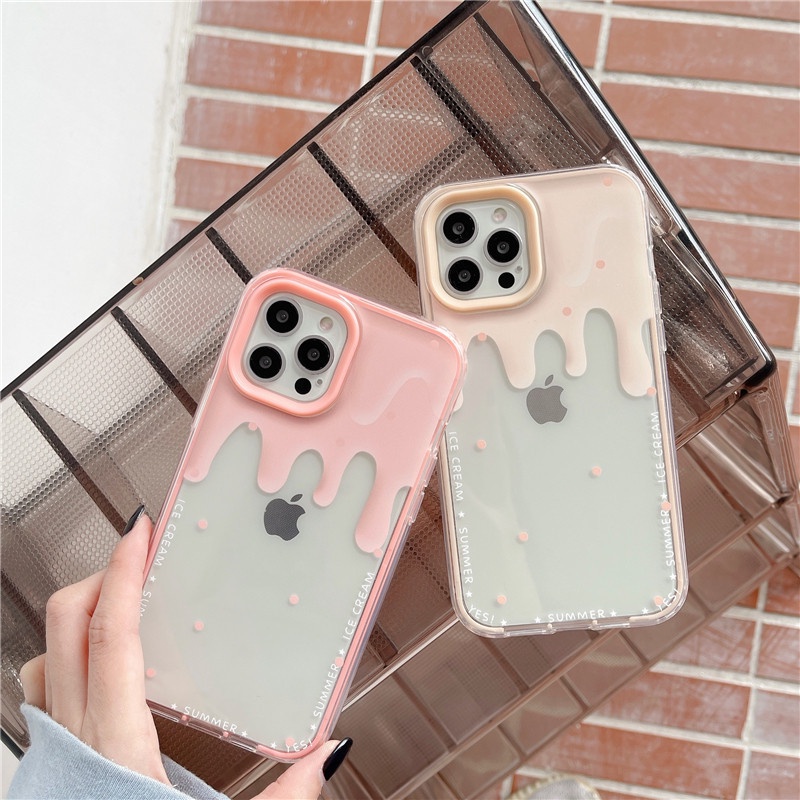 Ốp điện thoại hình que kem cho IPhone 13 12 11 Pro ProMax X XS XR XSmax 7Plus 8Plus