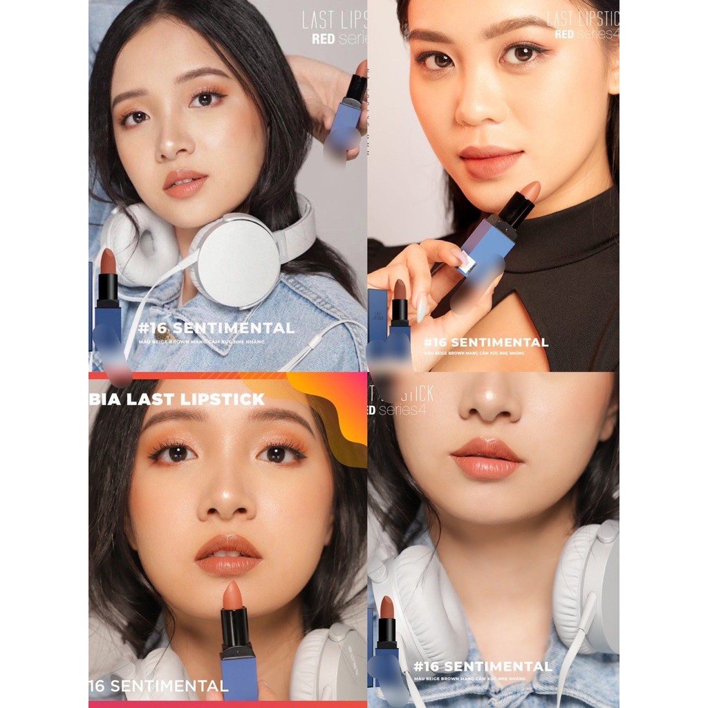 Son thỏi lì /B/B/I/A/ Last Lipstick màu 12 và 16 (Hàn quốc) | BigBuy360 - bigbuy360.vn