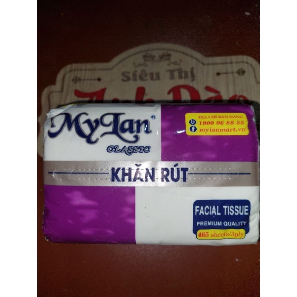 Một Gói Khăn Rút Mylan 450 tờ