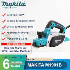 Máy bào gỗ Makita M1901B / 580W - Đường bào 82mm, sâu 1mm - Bảo hành chính hãng tại các đại lý Makita trên toàn quốc