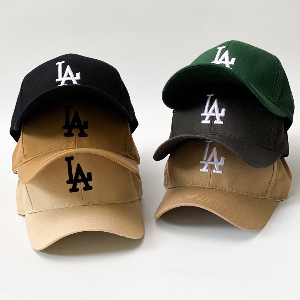 Mũ lưỡi trai thời trang nam nữ thêu chữ LA phong cách nón kết đẹp AH1661