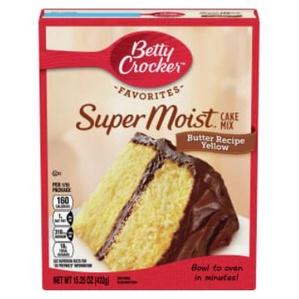 BỘT LÀM BÁNH BETTY CROCKER SUPER MOIST CAKE MIX 432G