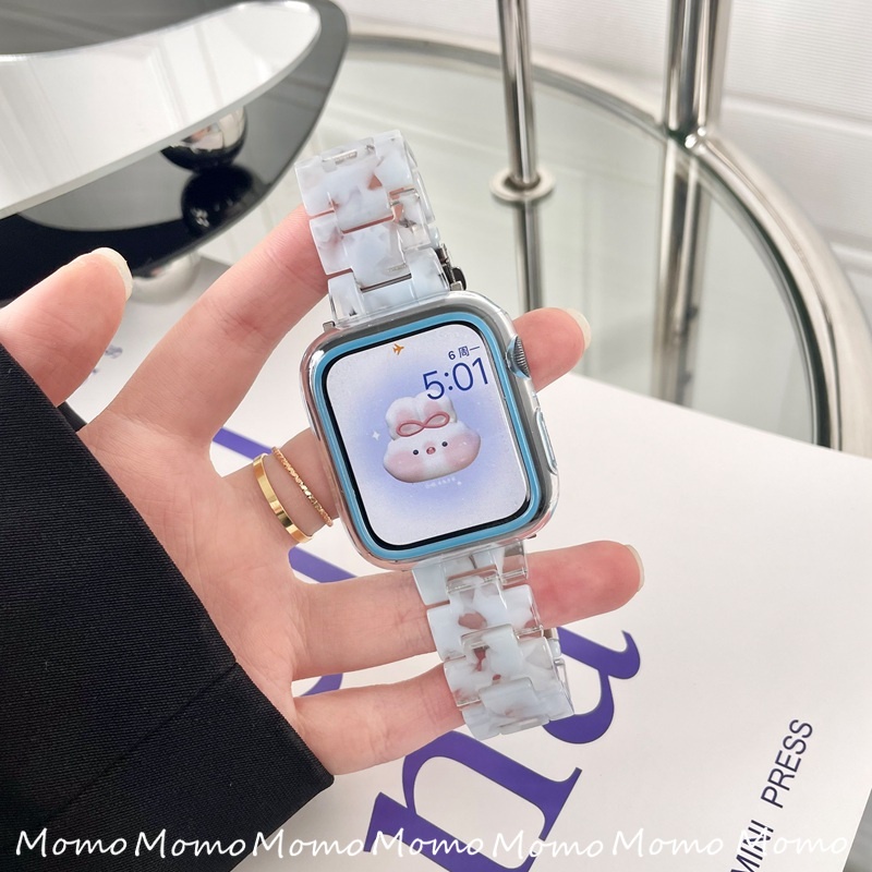 Ốp Bảo Vệ Bằng PC Cứng Trong Suốt Cho Apple Watch Series 7 6 5 4 3 2 Se 44mm 40mm 45mm 41mm 38mm 42mm