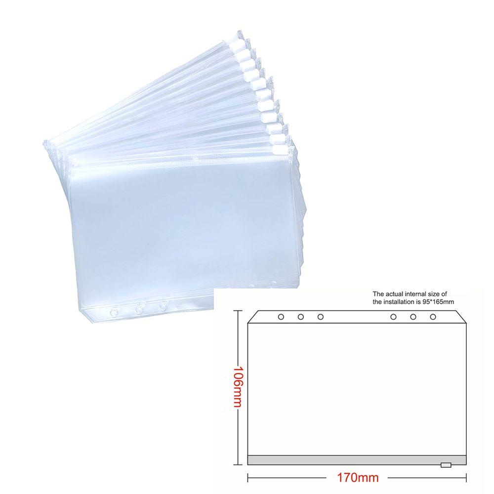 Set 12 Túi Đựng Notebook 6 Vòng 6 Lỗ Tiện Lợi