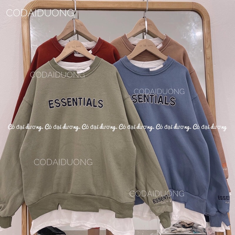 áo nỉ SWT essentials vá màu | BigBuy360 - bigbuy360.vn