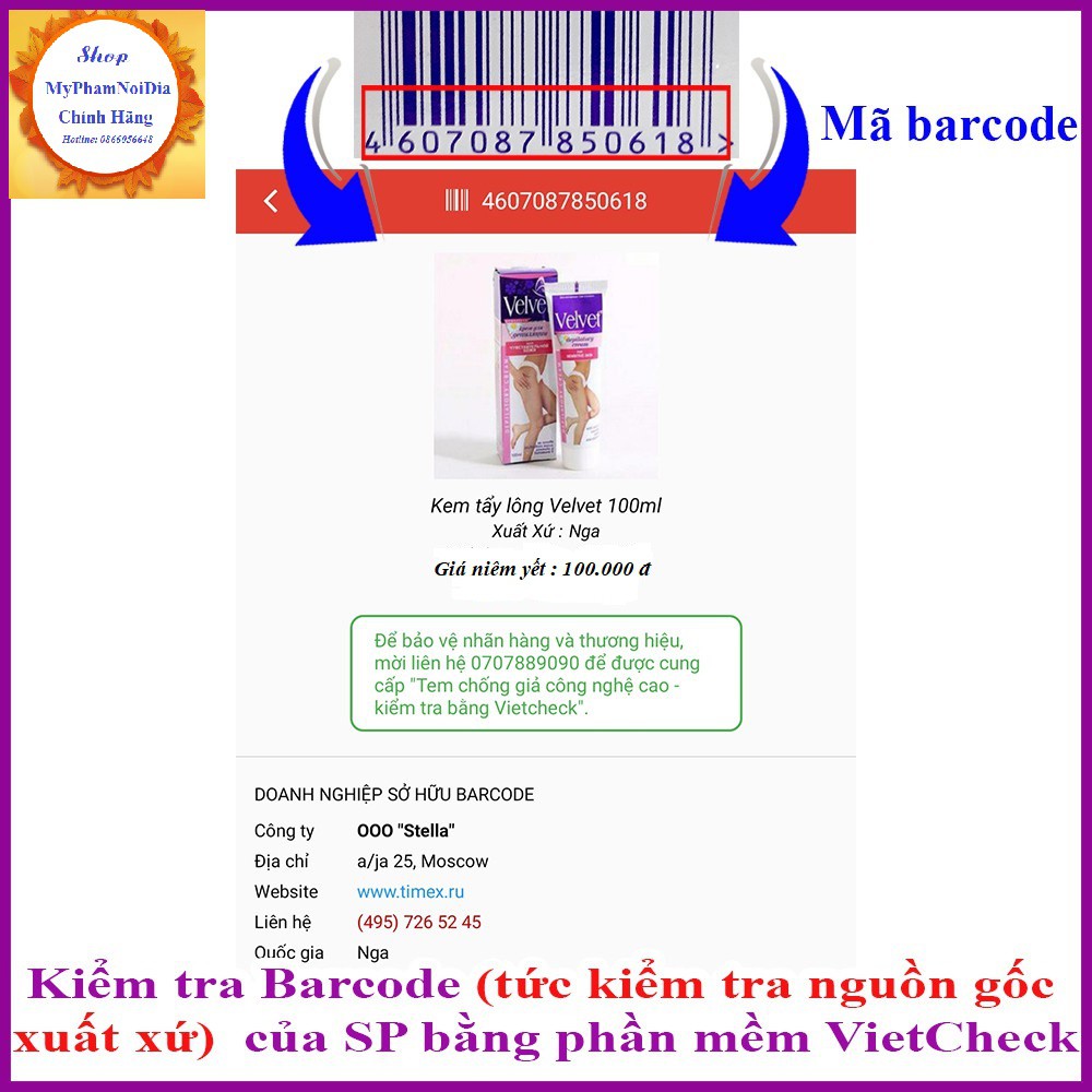 Kem Tẩy Lông VELVET Cho Da Nhạy Cảm DEPILATORY NGA 100ml -Mỹ Phẩm Nội Địa Chính Hãng. | BigBuy360 - bigbuy360.vn