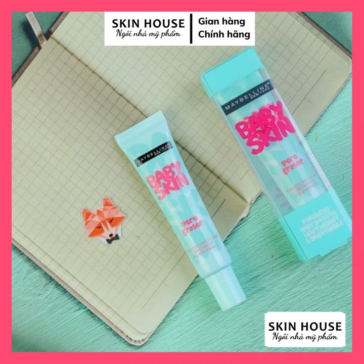 Kem lót Maybelline New York Baby Skin Pore Eraser Primer mịn da che khuyết điểm 22ml