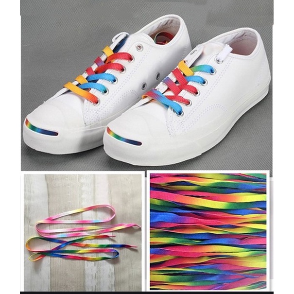 Dây giày thể thao vải đi chạy bộ đường dài màu sắc nhiều màu Doni86 DOPK32